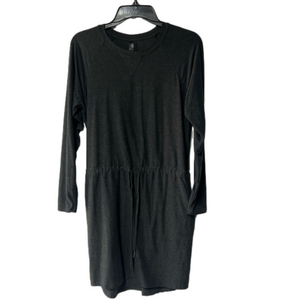 EUC Kyodan women’s dress dark gray size petite small pockets‎